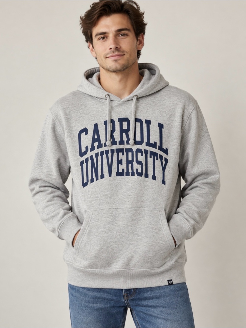 ⚡️NWT 47 Brand Men’s Carroll University Fleece Hoodie